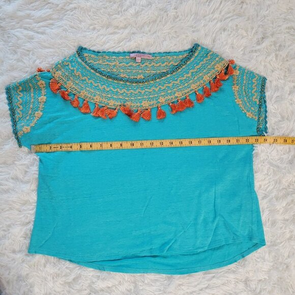 Calypso St. Barth 100% Linen Top - Size XS - Picture 7 of 10